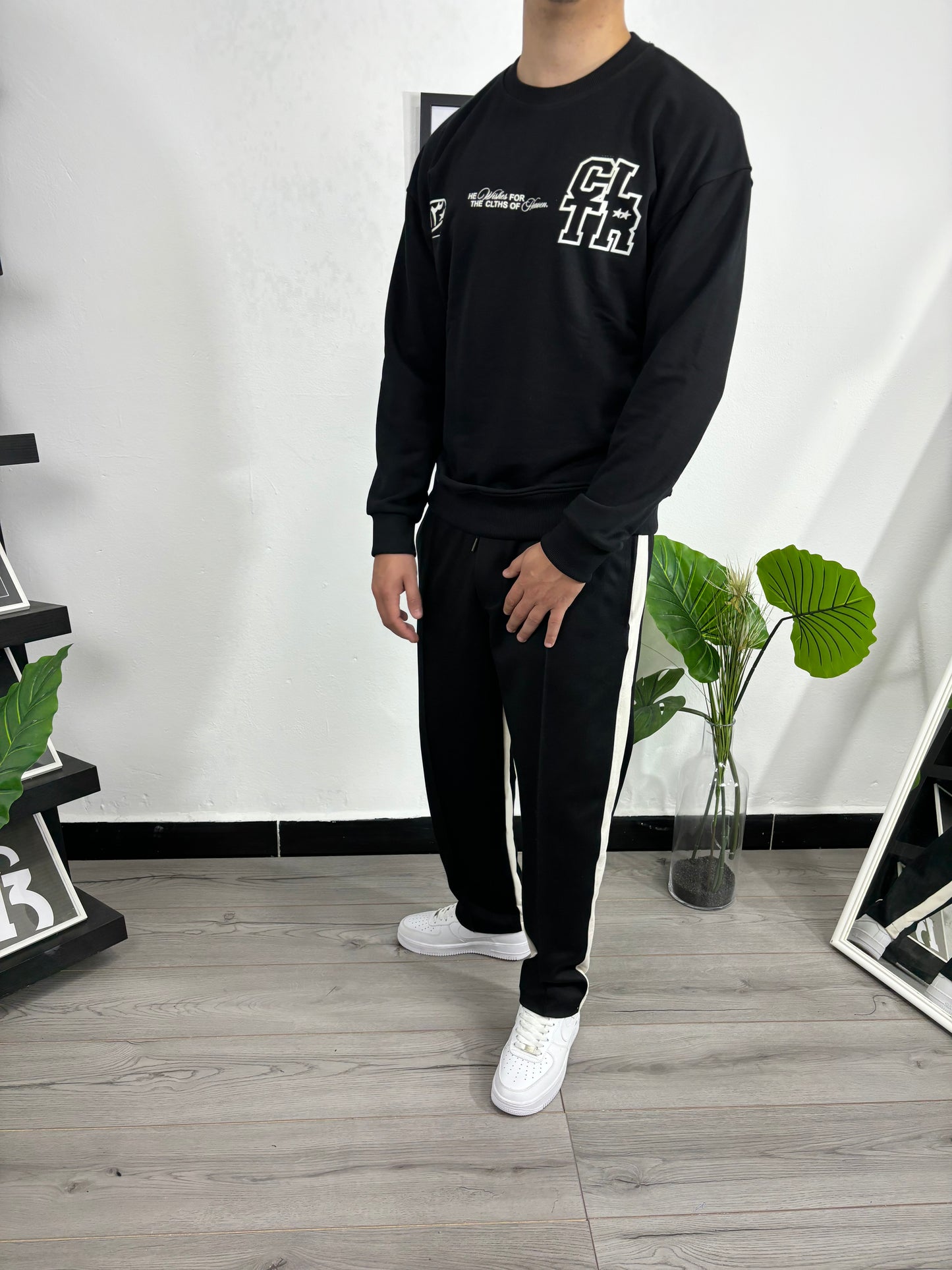 CLTR oversized sweatshirt- Black