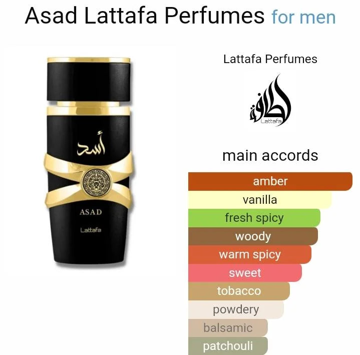 Asad Lattafa Black 100ML