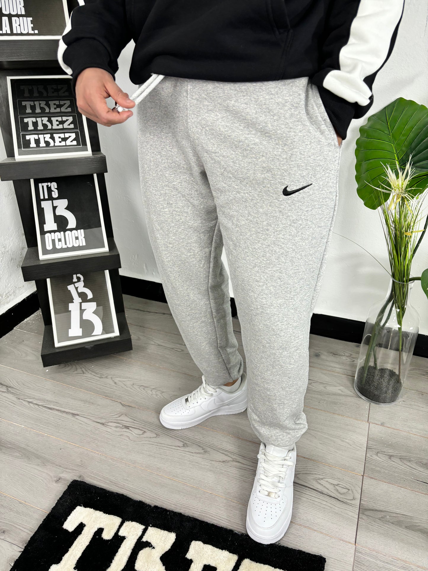 Classic Nike joggers - Gris Chiné